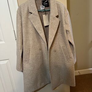 Pull and bear Women's Tan Coat